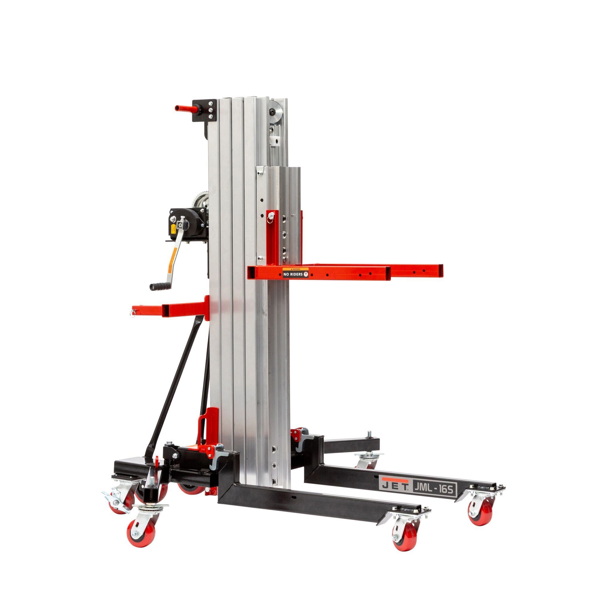 JET S-Series Material Lift — 16ft. 8in., 450 lb Capacity, Model# JT1-2597